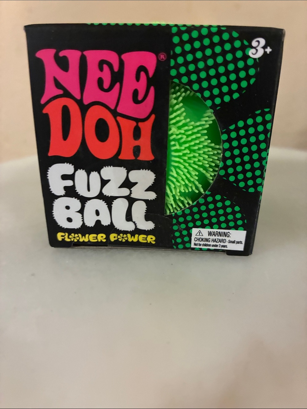 NeeDoh Fuzz Ball - Bright Green